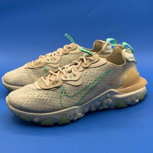 Nike Women's React Vision Ivory Running Shoes CI7523-201 Sneakers Size 10